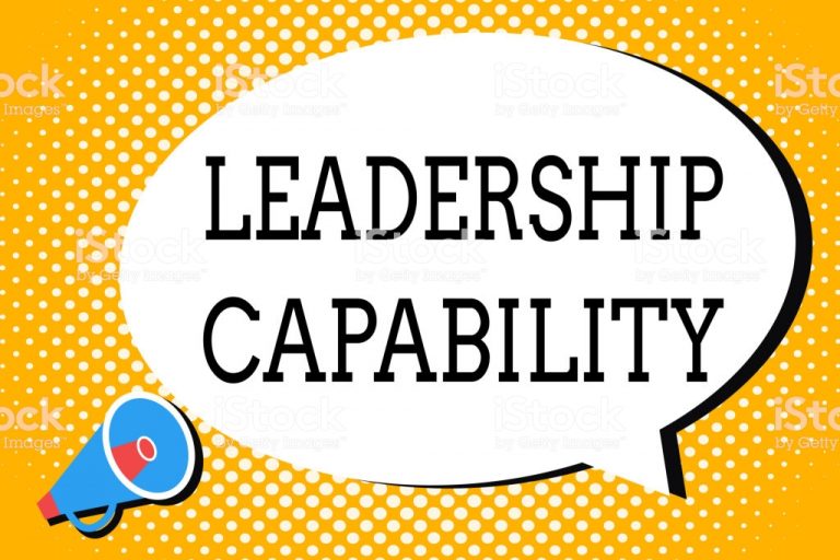 Capacidad y liderazgo